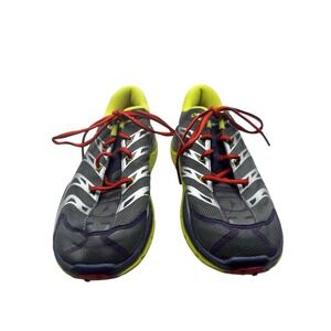 Hoka One Speed Goat Colorful Trail Running Shoes Men's Sz 9 Outsole Flex Grooves